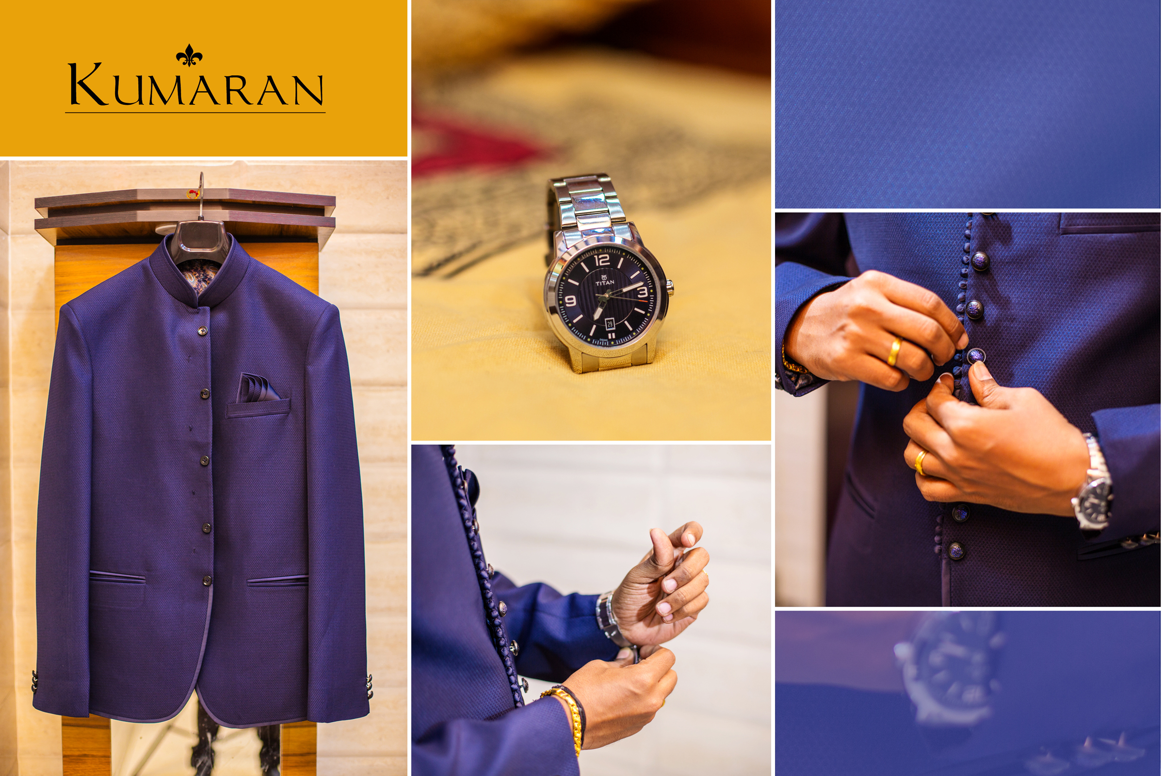 Wedding Groom Suit Showcase
